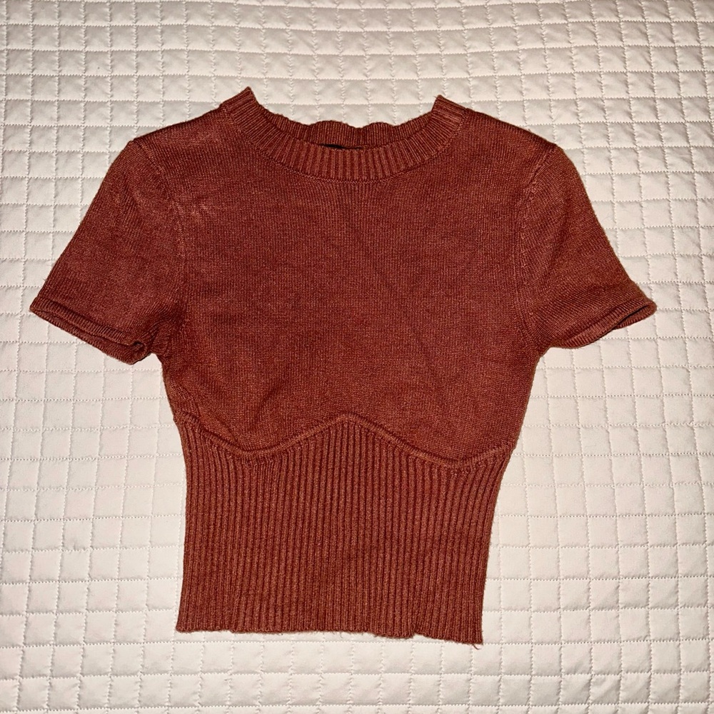 Lulu’s | Cropped Sweater Top